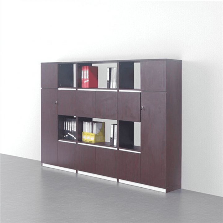 Cụm tủ gỗ cao TG07-C3