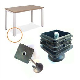 Chân tăng chỉnh hộp vuông 40x40