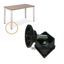 Chân tăng chỉnh hộp vuông 30x30