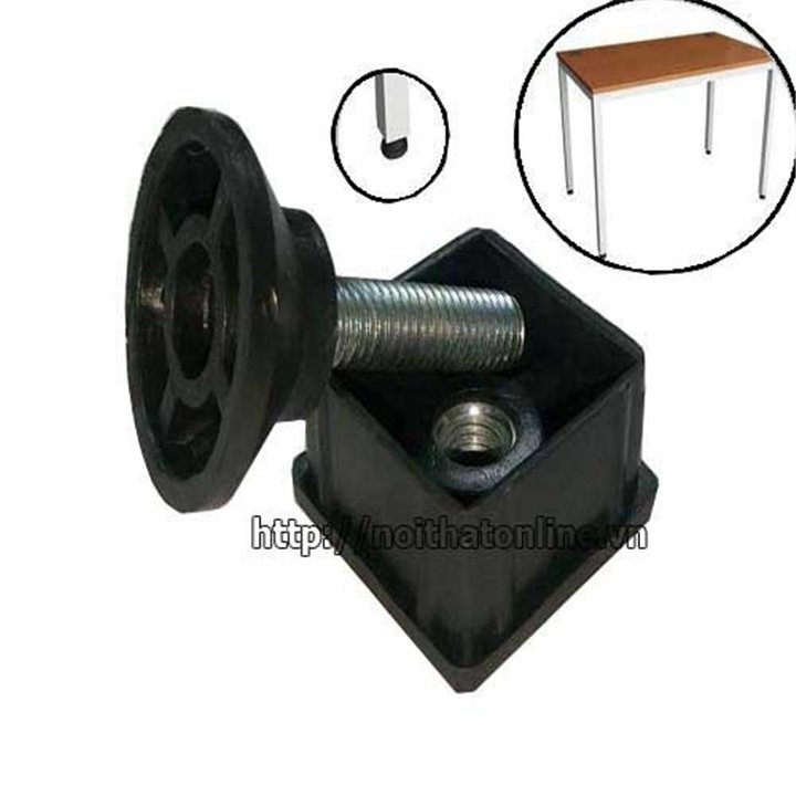 Chân tăng chỉnh hộp vuông 50x50