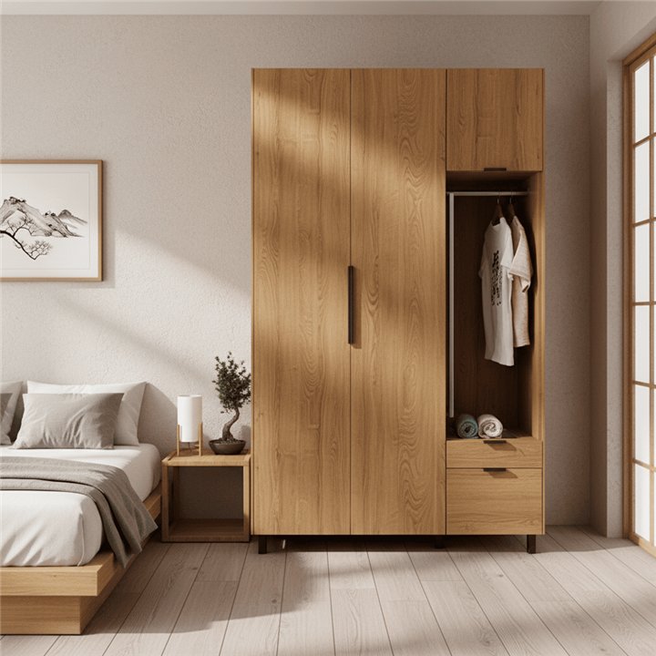 Tủ quần áo gỗ TA03