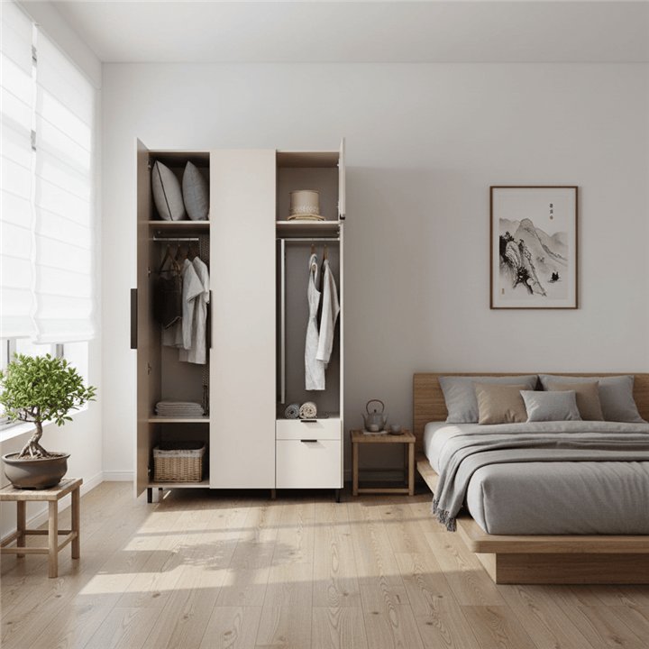 Tủ quần áo gỗ TA03