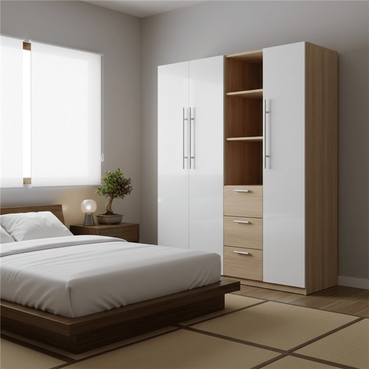 Tủ quần áo gỗ TA10