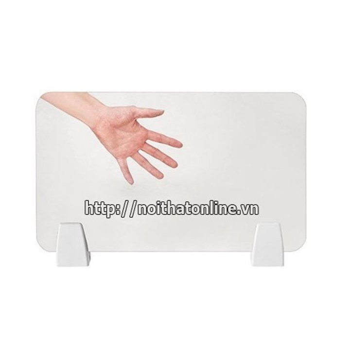 Vách ngăn kính trên mặt bàn VNK3