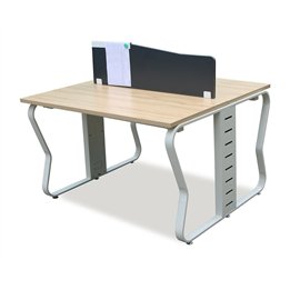 Cụm bàn làm việc 2 vị trí 1903B12-2