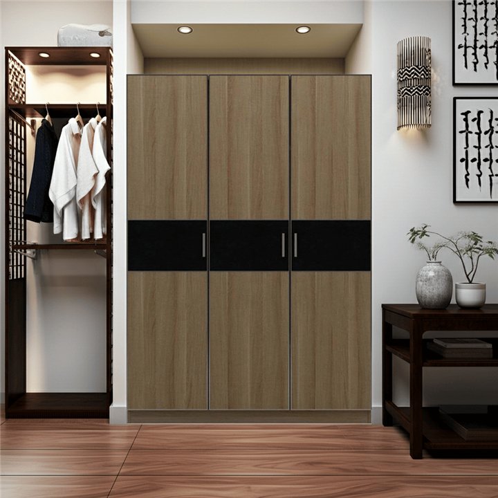 Tủ áo 3 cánh mở 1m4 TA140-005