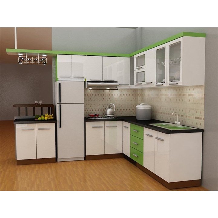 Tủ bếp Melamine
