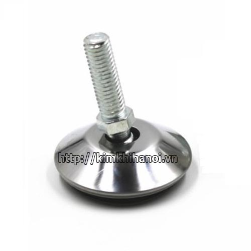 Chân tăng chỉnh Inox 304 đế bulong xoay tròn